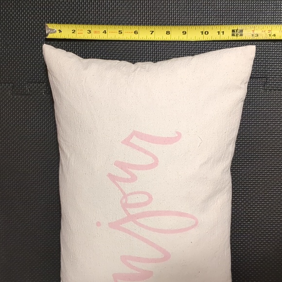 NWT "BONJOUR" Accent Pillow & Sham - Picture 7 of 8